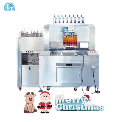 ماكينة صنع الأطعمة السائلة ذات 8 ألوان، ماكينة CCD